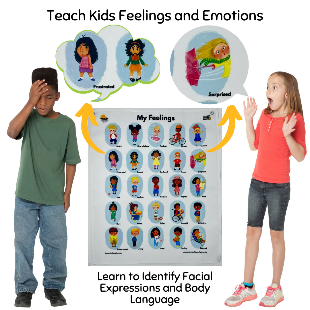 Feelings and Dealings: My Feelings Chart for Kids - Image 4